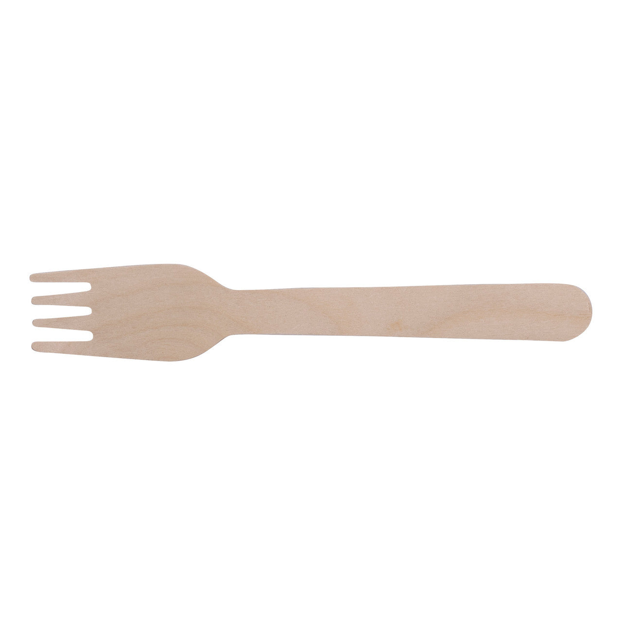 Avanti Birch Fork 16CM - Set of 25 Eco-Friendly Disposable Forks