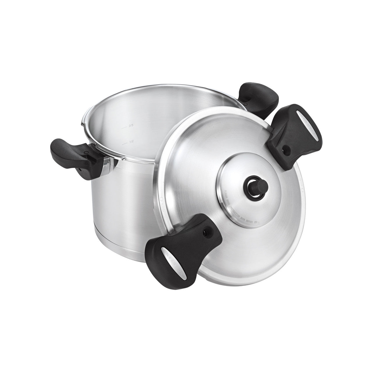 Scanpan Pressure Cooker 22cm/6L - Stainless Steel, Fast & Efficient Cooking