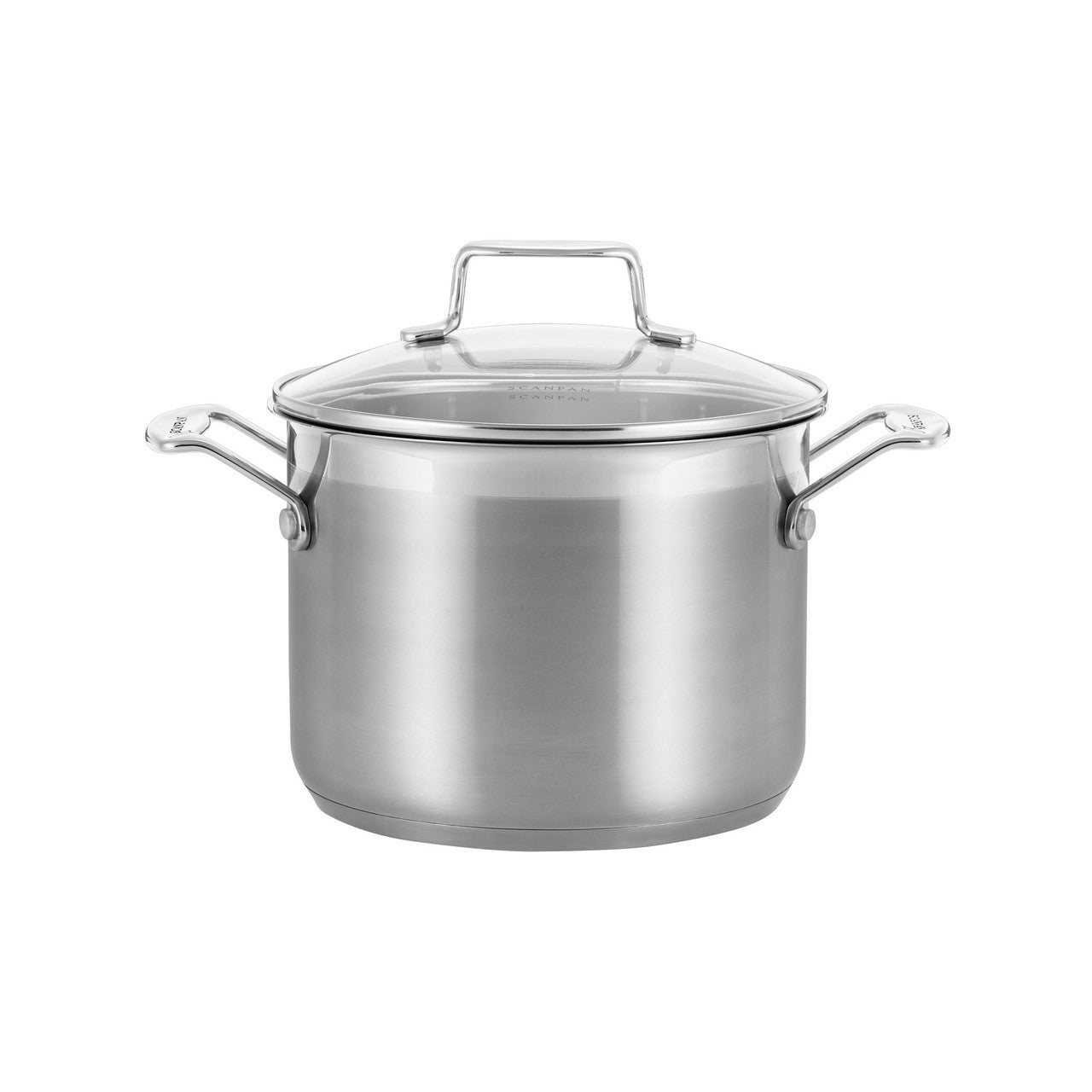 Scanpan Impact Universal Stockpot 20CM/4.7L - Stainless Steel with Glass Lid