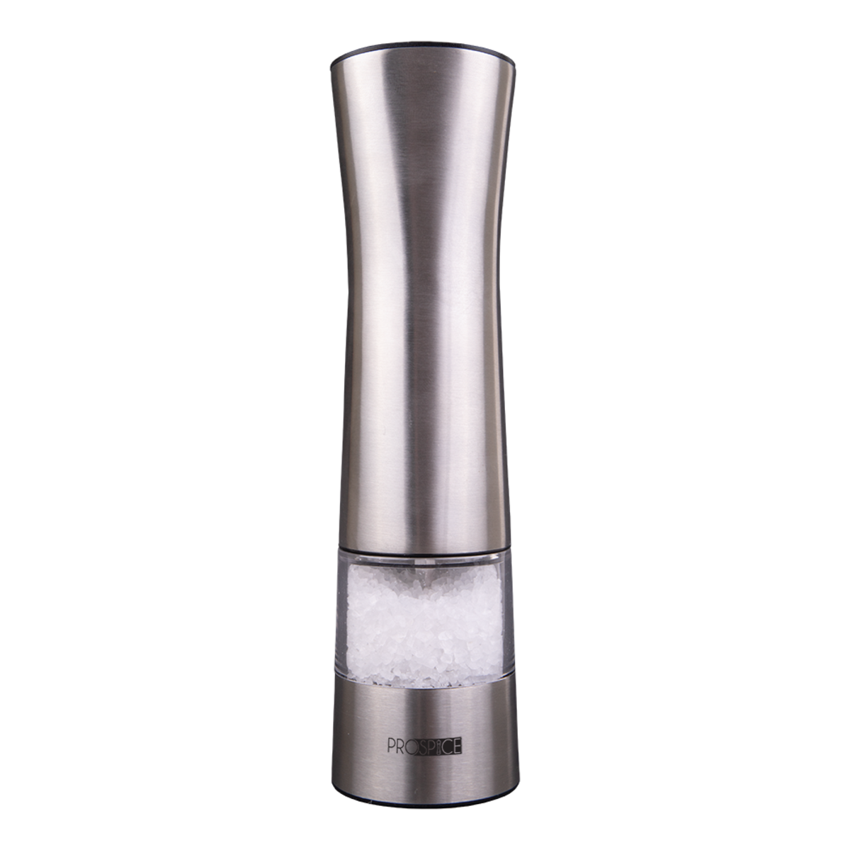 Prospice Stainless Steel Salt and Pepper Mills Grinders Battery Operated 21.5CM