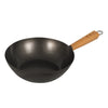 Avanti 30CM Carbon Steel Wok - Bamboo Handle, Non-Stick, Premium Cookware