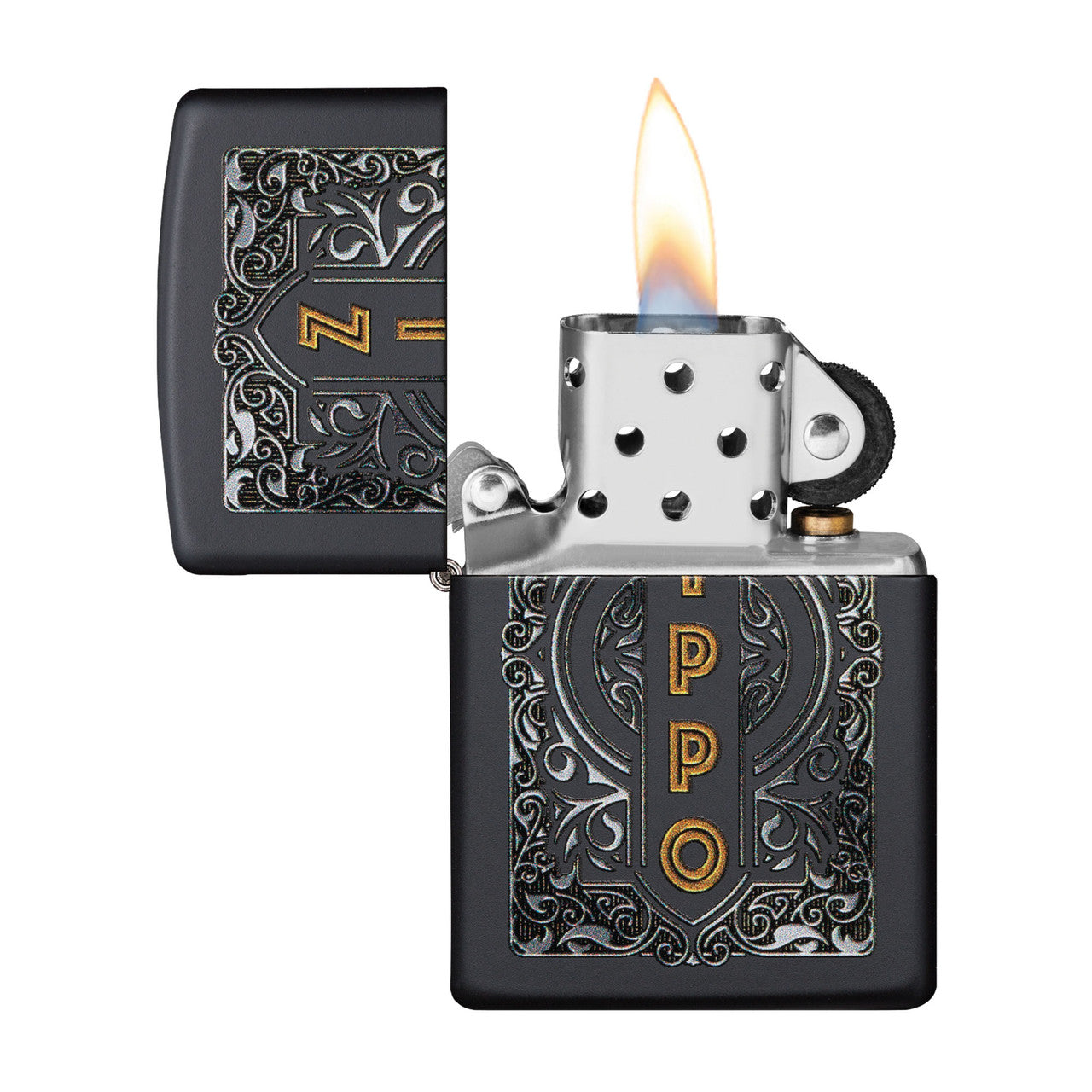 Design Black Matte Colour Zippo 97535