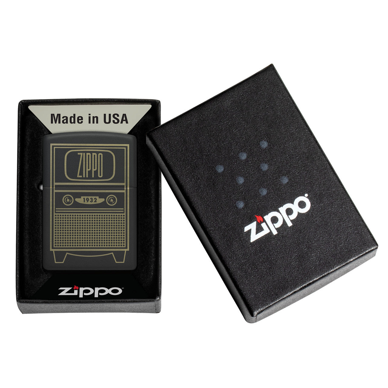 Vintage TV Design Zippo 98619