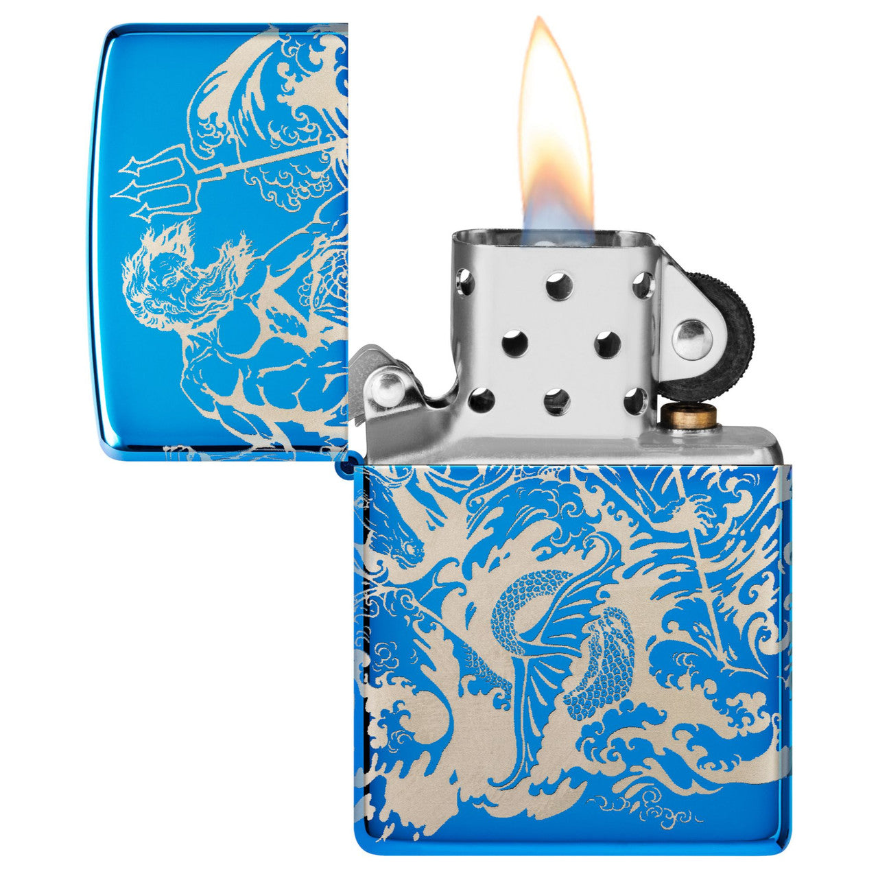 Mythological High Polished Blue Zippo 98787