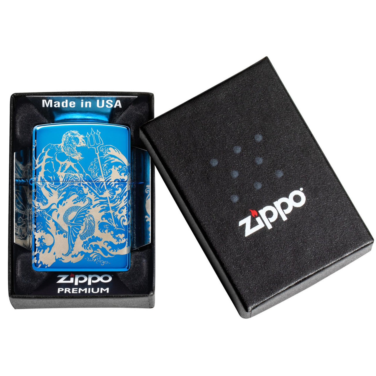 Mythological High Polished Blue Zippo 98787