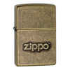 Antique Brass Stamped Zippo 98994