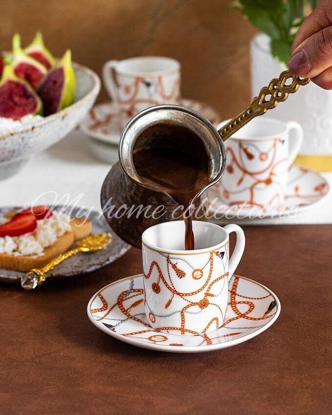 House Of Florence Valentina Designer Inspired 12pcs Espresso Set