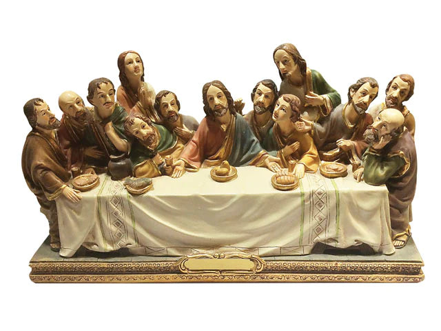 Last Supper Resin Statue Religious